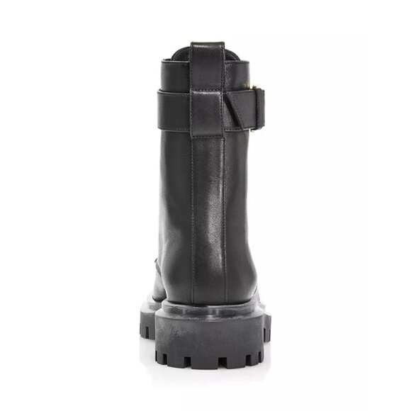 Stuart Weitzman Women's Ultra Lug Sole Buckle Combat Boots- - Picture 5 of 7